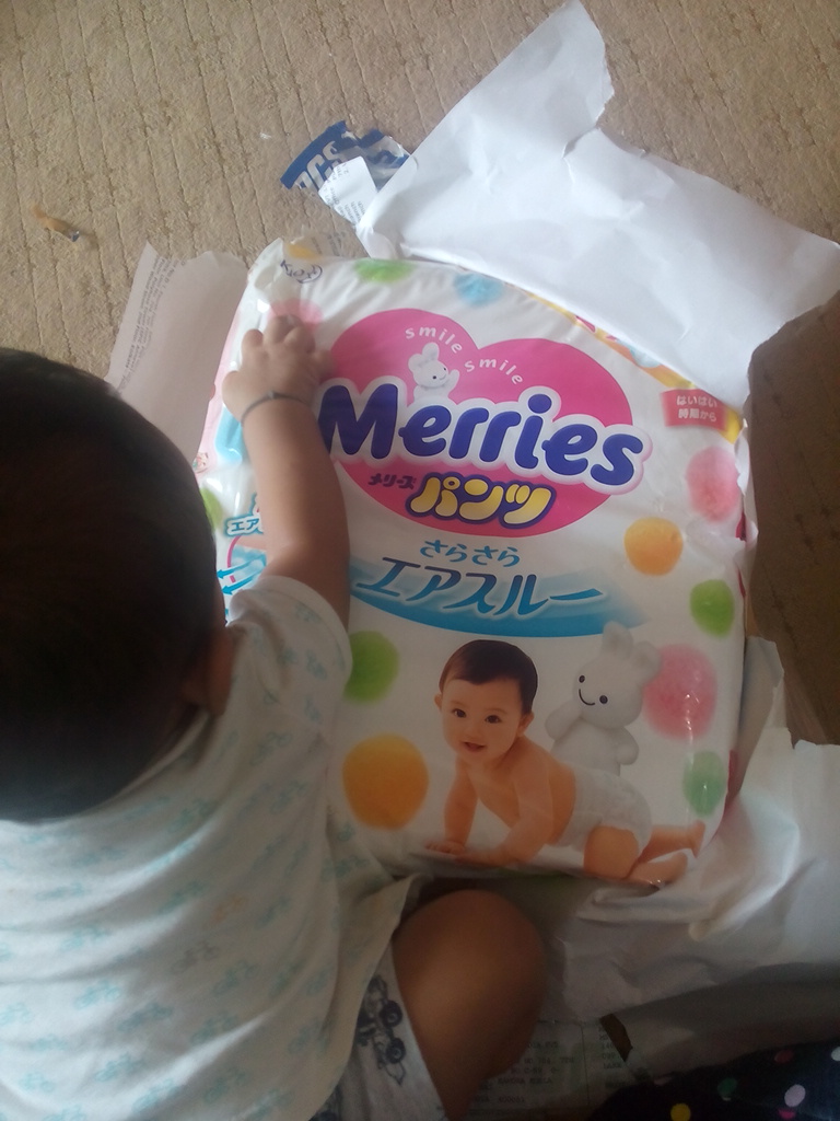 merries baby diapers